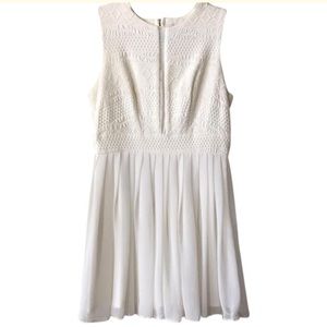 ASOS White Petite Cocktail Dress Size 10